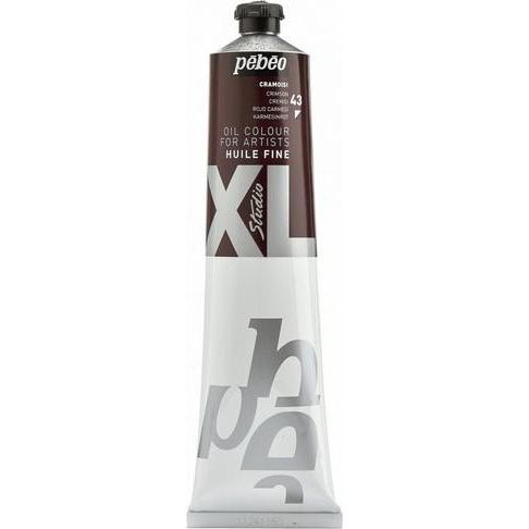 Thumbnail - Pebeo, Künstlerfarbe + Bastelfarbe, XL Feine Ölfarben (Karmesinrot, 200 ml)