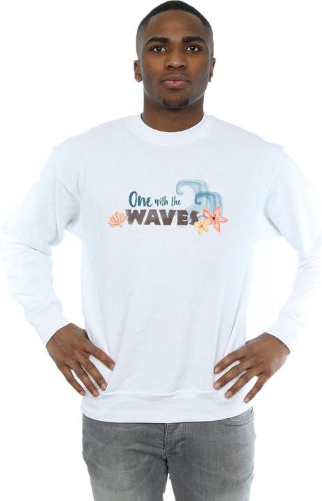 Actual product image Disney Mens Moana One With The Waves Sweatshirt (M)