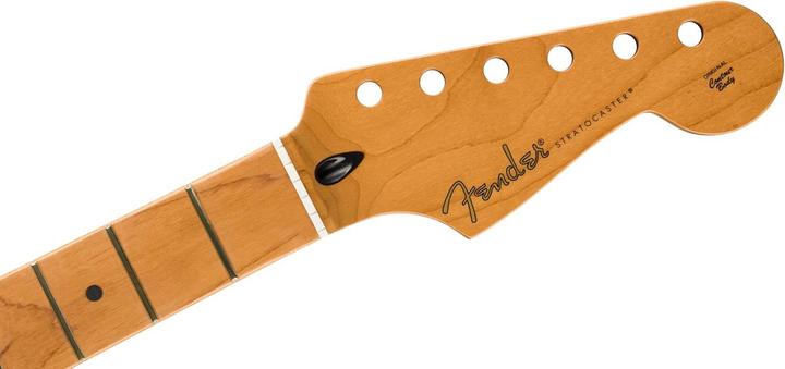 Actual product image Fender Stratocaster Flat Oval Neck Roasted Maple Fingerboard