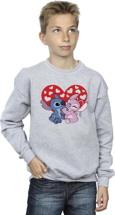 Produktbild Disney Lilo & Stitch Hearts Sweatshirt Jungen (152, 158)