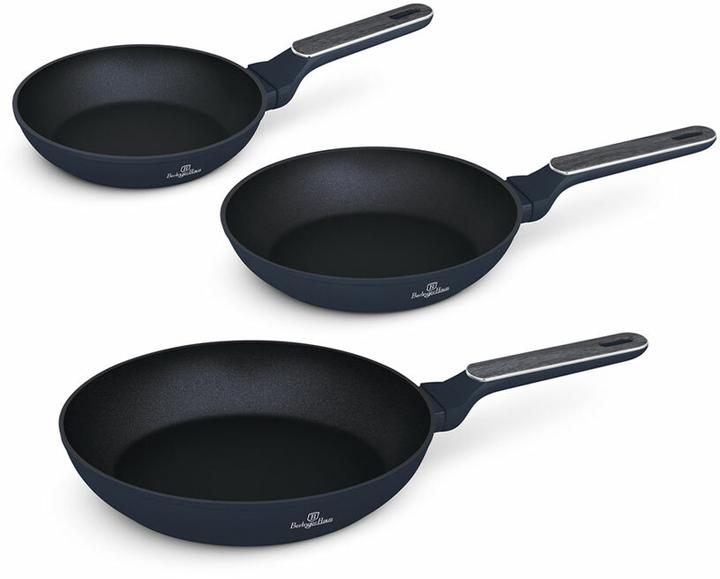 BerlingerHaus Haus Bratpfannen 3er Set Ø 20/24/28cm Deep Sea Collection (Bratpfanne, 20 x 29.50 cm)
