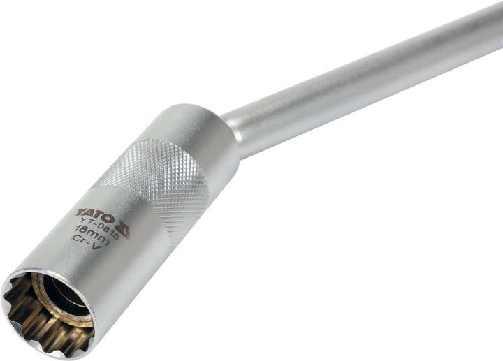 Actual product image Yato Spark plug spanner 18mmx300mm 3 (18 mm)