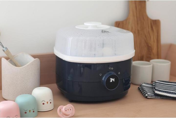 Image du produit Beaba Stérilisateur et sécheur 2-en-1 pour biberons, 3 modes, haute capacité, élimine 99,9% des bactéries