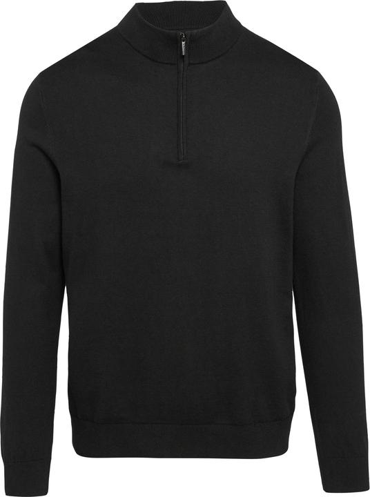 Produktbild S.Oliver Strickpullover Strickpullover mit Troyer-Kragen und Seide (3XL)