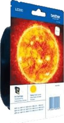 Actual product image Brother LC980YBP - Yellow - Original - blister pack (Y)