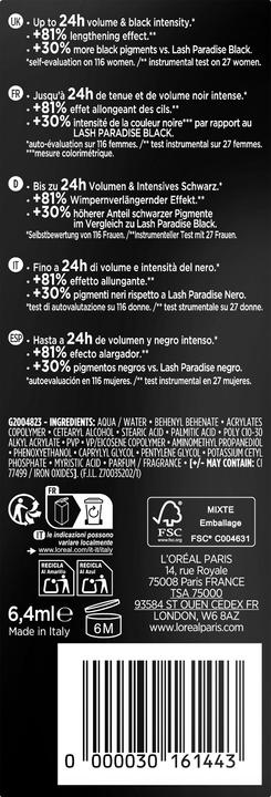 Produktbild L'Oréal Paris L'Oreal Paradise (Forever Noir)