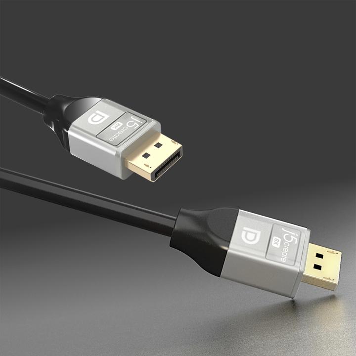 Actual product image j5Create DisplayPort — DisplayPort (2 m, DisplayPort, 1.4)