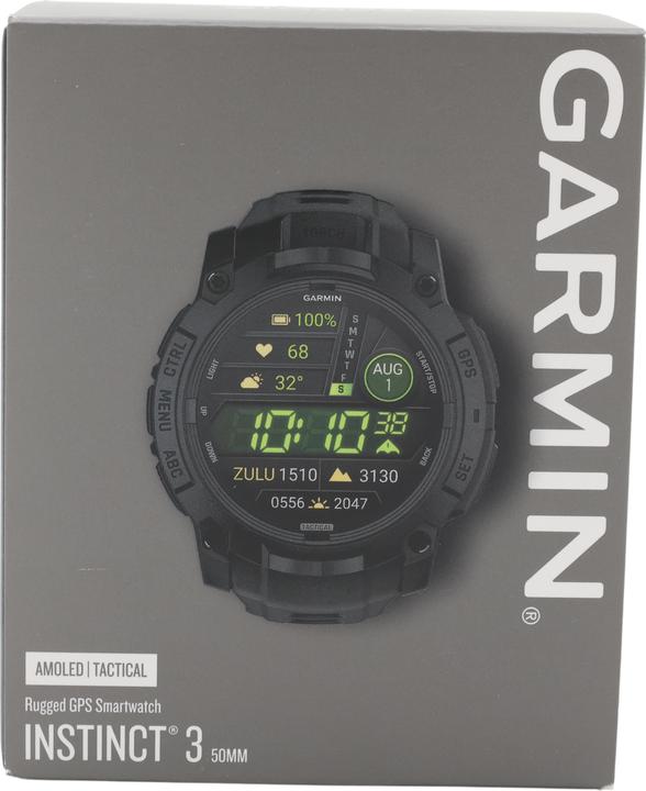 Image du produit Garmin Instinct 3 Amoled Tactical Edition (50 mm)