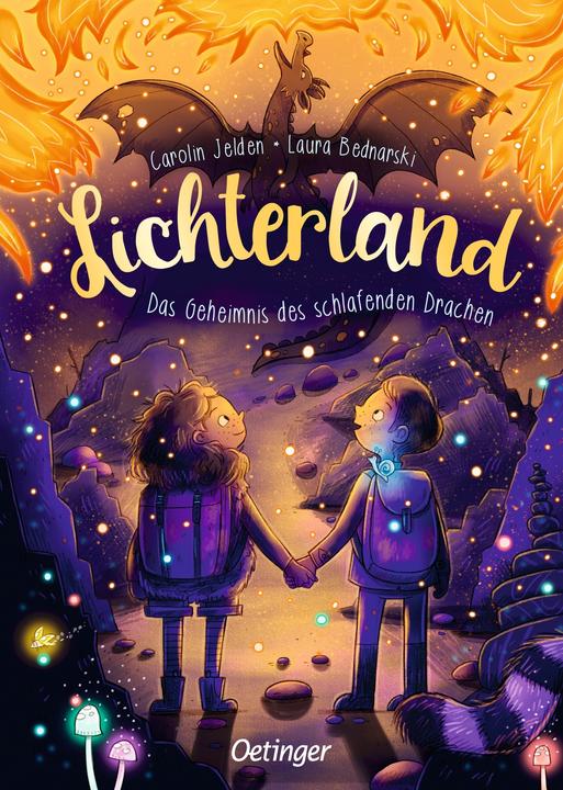 Lichterland 3. Das Geheimnis des schlafenden Drachen (Carolin Jelden, Laura Bednarski, Deutsch)