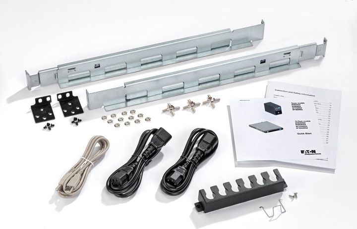 Produktbild Eaton 5P Gen2 Rack 1U 850i 850VA/680W Rack 1U USB and RS232 12min Runtime 4xC13 (850 VA, 680 W, Line-Interaktiv USV)