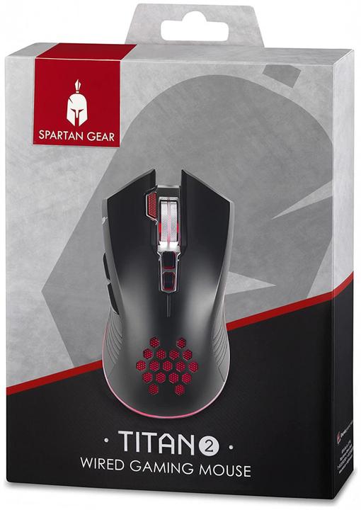 Actual product image Spartan Gear Titan 2 Wired Gaming Mouse