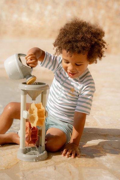 Actual product image Little Dutch Badeshorts Seashells Surf Blue - 74/80 (74)