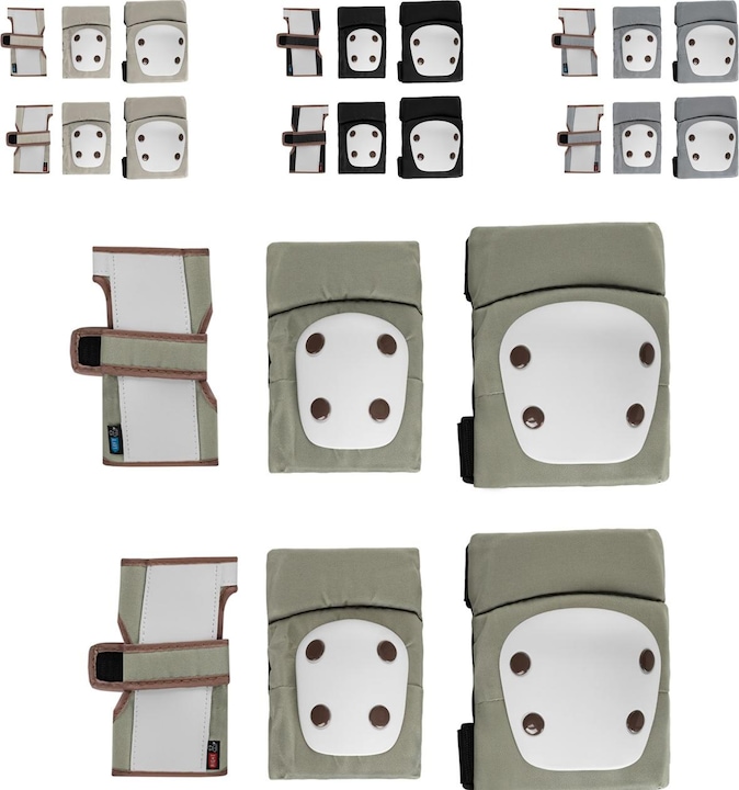 Produktbild Kikkaboo Kinder Schutzausrüstung (XS, Knieschoner, Ellbogenschoner, Handgelenkschoner, 6 Stück)