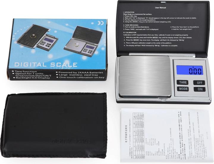Immagine prodotto Swissdetector Mini bilancia - precisione di alta qualità 0,01G X 500g