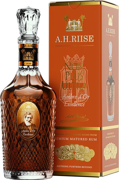 Actual product image A.H.Riise Non Plus Ultra Ambre d'Or Excellence (1 x 70 cl)