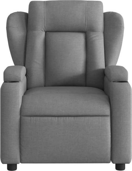 Produktbild VidaXL Massagesessel Dunkelgrau Stoff,Farbe: Dunkelgrau,Material