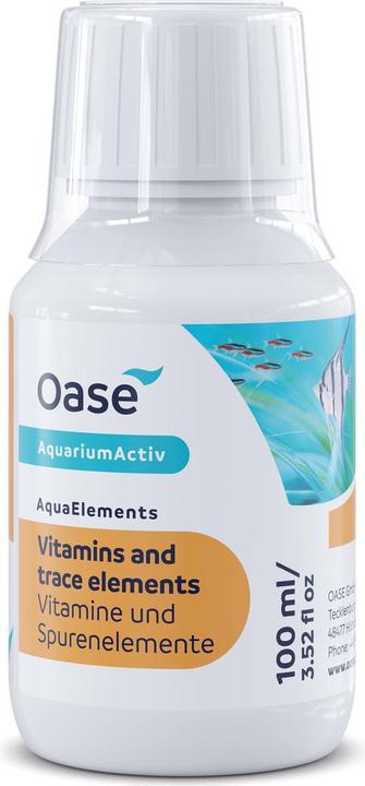 Oase AquaElements Vitamine 100 ml (Cura dell'acqua dell'acquario)