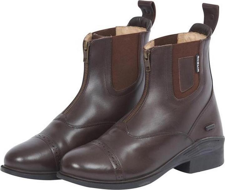 Produktbild Dublin Evolution Leder Paddock Stiefel vorderer Reissverschluss (42)