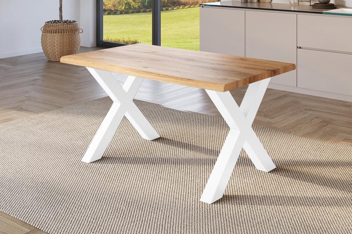 Image du produit SAM JULIUS Baumkante massiv Mdf (120 x 120 x 77 cm)