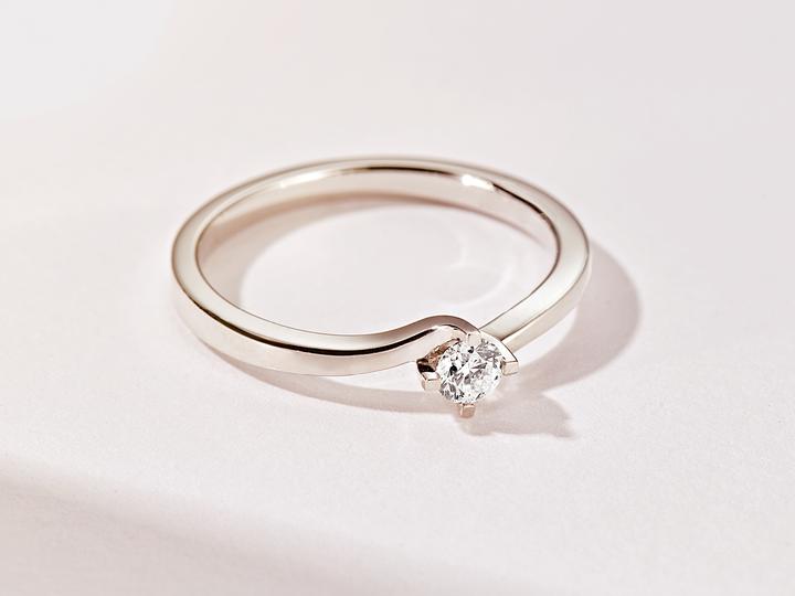Actual product image Carat Solitaire (54, 750/18 K Gold)