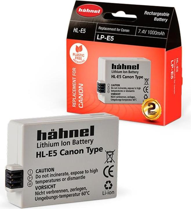 Actual product image Hähnel Camera battery (Camera battery)