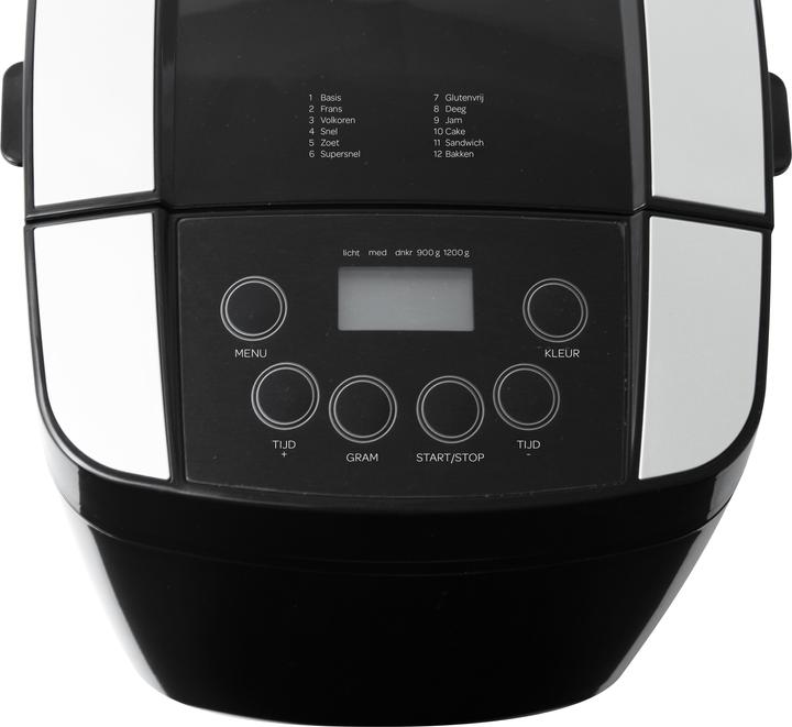 Productafbeelding Inventum BM125 - Broodbakmachine - Zwart