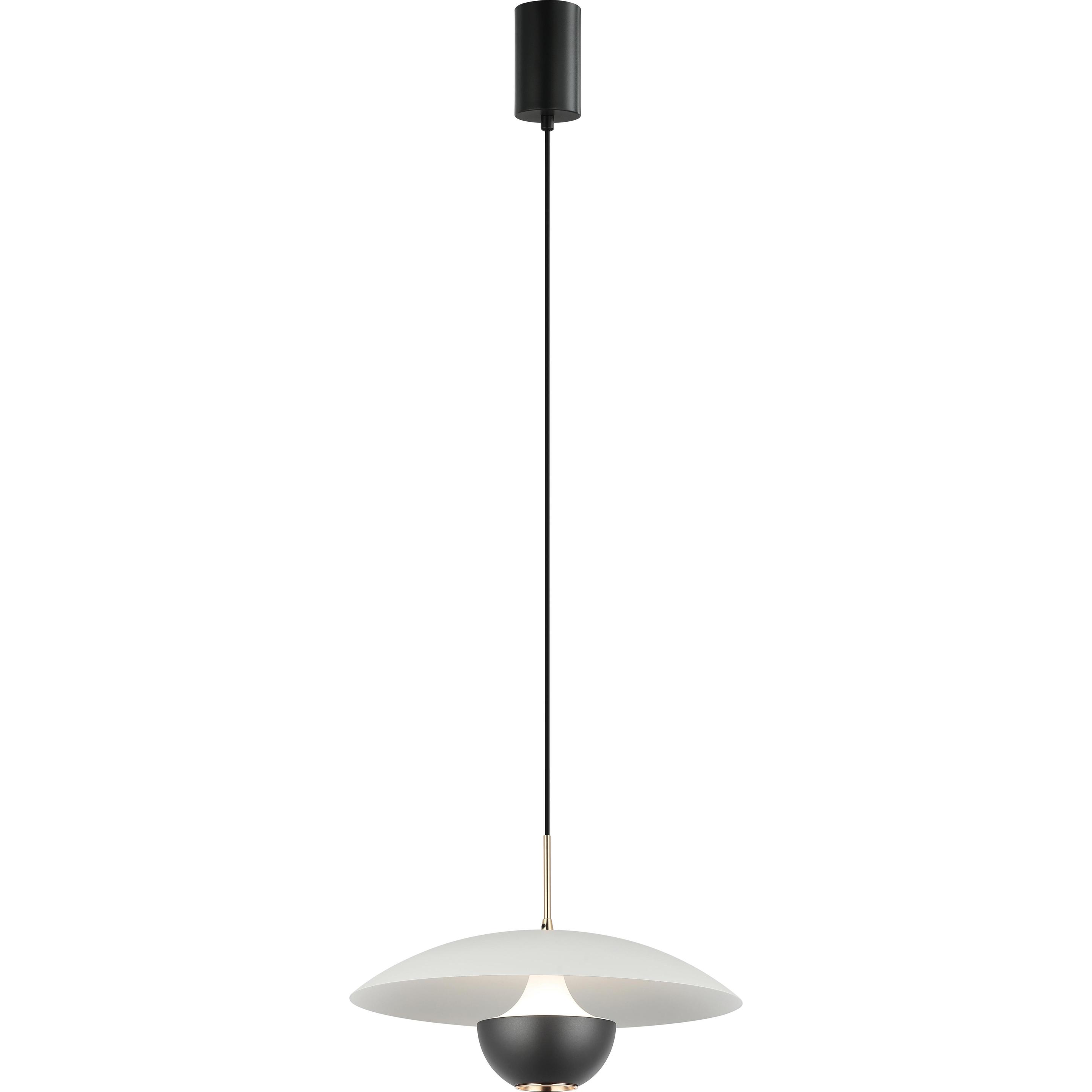 Domoletti Bianco/Grigio Lampada Da Tavolo, Apparecchio A Sospensione Viokef Valia, 9 W, 3000 °K (275 Lm)