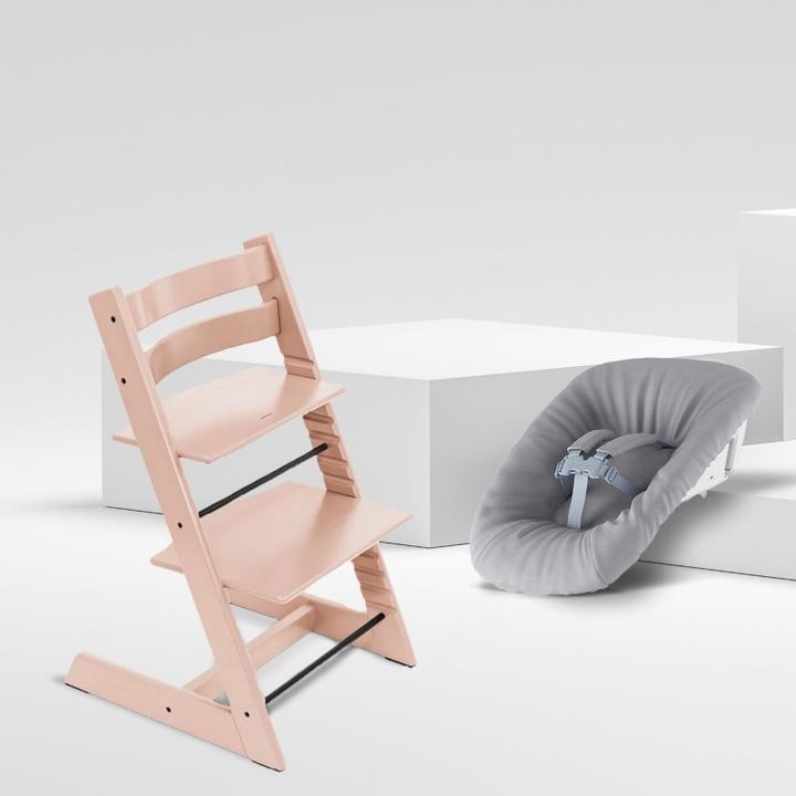 Stokke Tripp Trapp Special Bundle 2, Serene Pink (Hochstuhl)