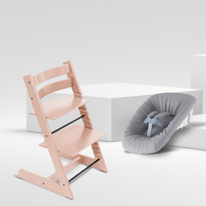 Produktbild Stokke Tripp Trapp Special Bundle 2, Serene Pink (Hochstuhl)