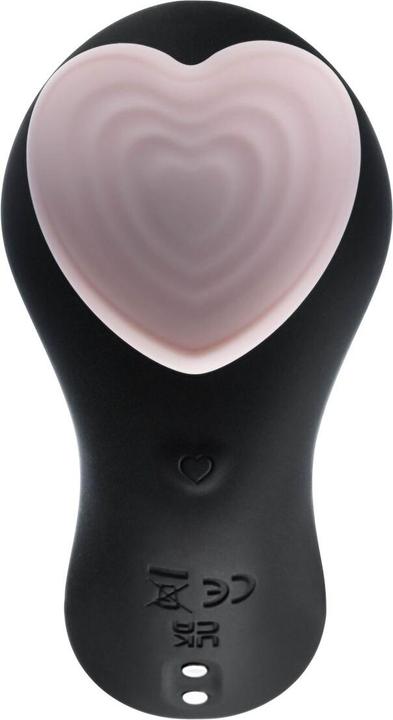 Produktbild Blush Temptasia Heartbeat - Mini Discreet Wearable Panty Vibrator in Pink - 2 Button Wireless Remote Contr