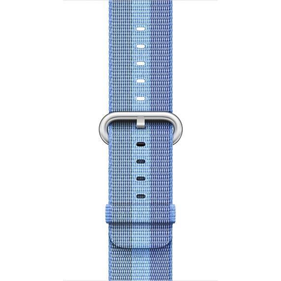 Apple Woven Nylon (42 mm, gewebtes Nylon), Uhrenarmband, Blau