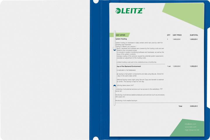 Productafbeelding Leitz Standaard plastic nietmachine (A4, 1 x)