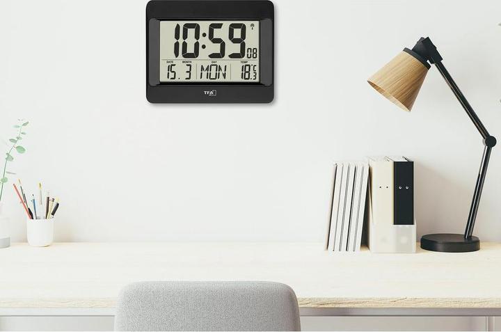 Actual product image TFA Radio clock