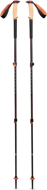 Produktbild Black Diamond Trekkingst?cke Trail Cork (anthrazit/orange, 1 Paar, 100-140 cm) (100 - 140 cm)