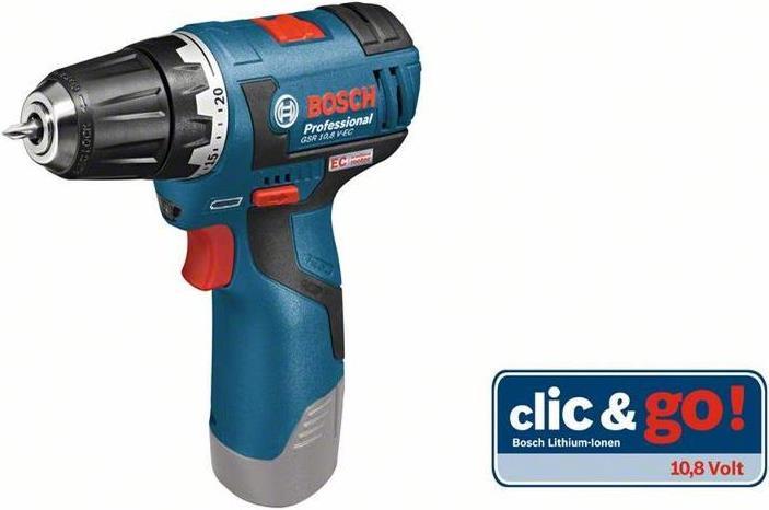 Produktbild Bosch Professional GSR 10.8V-EC, inkl. L-BOXX (Akkubetrieb)