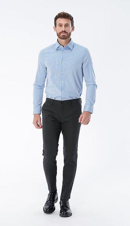 Immagine prodotto Drykorn Regular Fit Ramis Shirt Mid Stripes Blue (S)