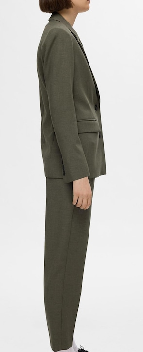 Actual product image Selected Femme Slfrita-Ria Mw Crop Pant Mel Noos (36)
