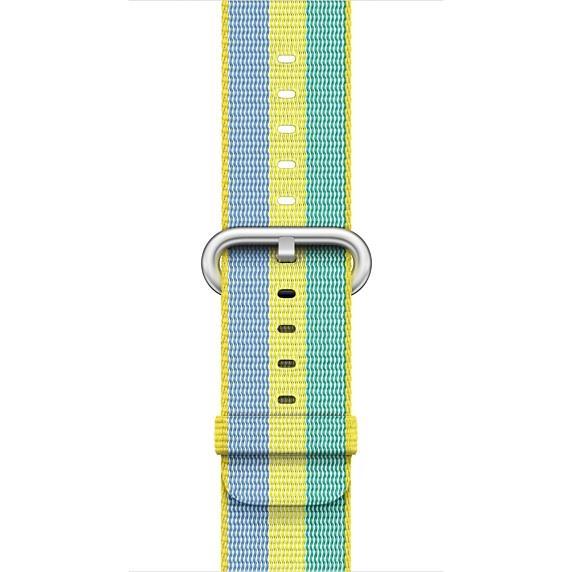 Apple Woven Nylon (42 mm, gewebtes Nylon), Uhrenarmband, Gelb