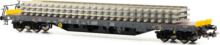 Image du produit Piko SBB Flachwg. Bauzug CH-SBB I beladen mit Betonschwellenstapel Ep VI (Voie VI)