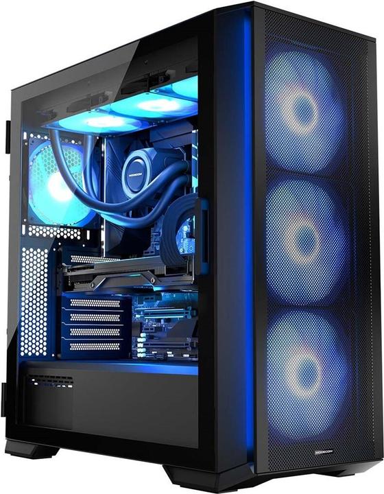 Actual product image Modecom Horizon ARGB czarna (E-ATX, mATX, Mini-ITX)