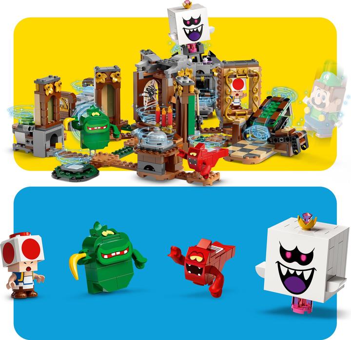 Immagine prodotto LEGO Caccia ai fantasmi di Luigi’s Mansion - Pack di Espansione (71401, LEGO Super Mario)