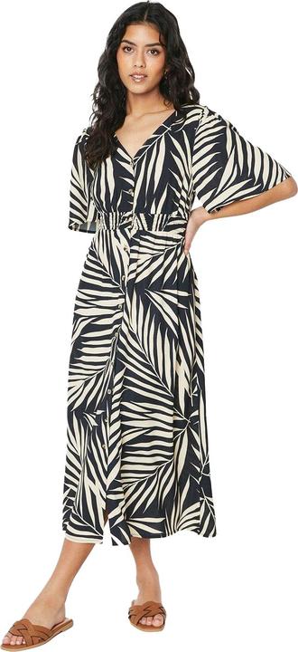 Immagine prodotto Dorothy Perkins Vestito Midi Piccola Impronta del Palmo Dettaglio a Bottone Donna (42)