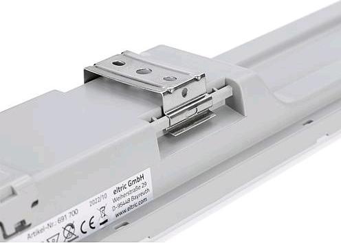 Immagine prodotto EGB Diffusore LED IP65 48W 4800lm 4000K L1450mmcon cablaggio passante 3x1,5mm (4800 lm)