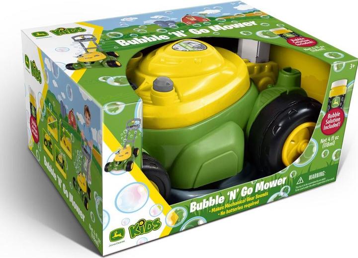 Actual product image John Deere Bubble & Fun Rasenmäher