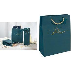 Thumbnail - Sigel, Geschenkverpackung, 5 Geschenktaschen Christmas tree Motiv 26,0 x 33,0 cm (Geschenktüte, 5 x)