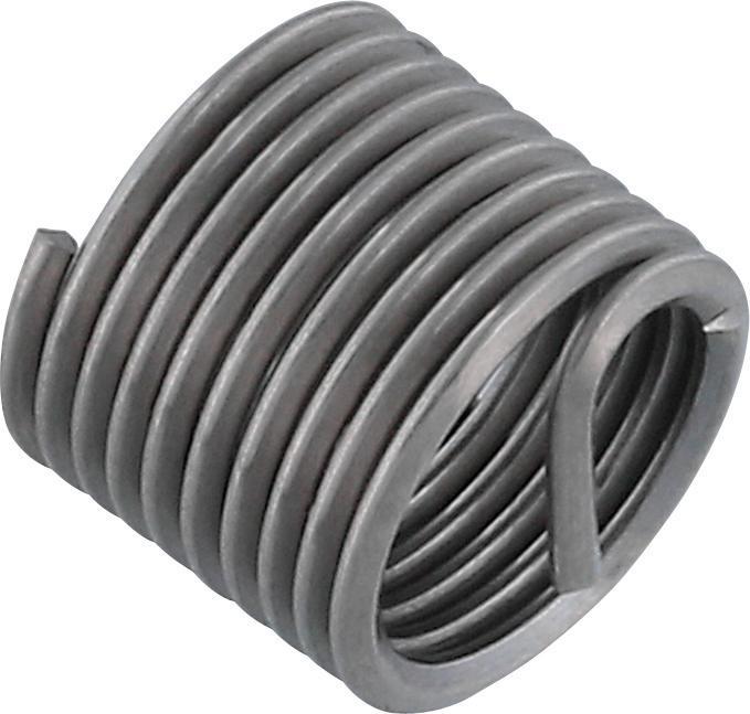 Actual product image Völkel Thread insert DIN 8140 type standard for thread M4 x 0,7 mm stainless steel 1,0xD