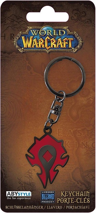 Actual product image ABYstyle WORLD OF WARCRAFT Keychain - Horde