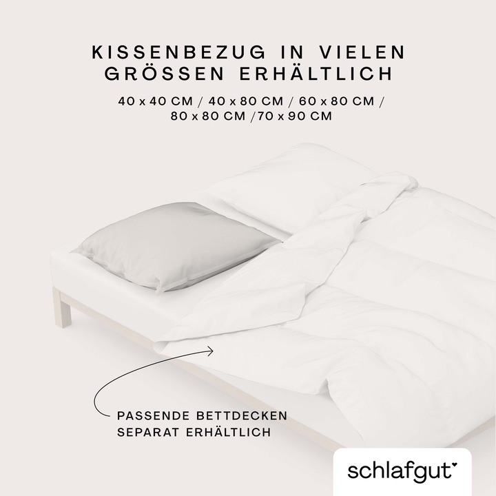 Immagine prodotto schlafgut Knitted Jersey (Copripiumino, 40 x 80 cm)