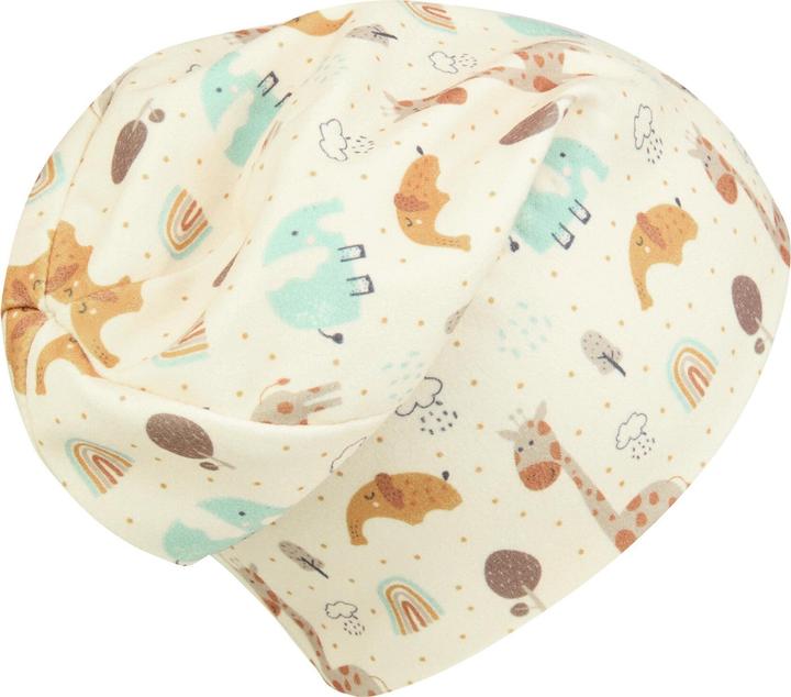 Actual product image Sterntaler Mütze Beanie Giraffen Natur Gr. 47 (47)