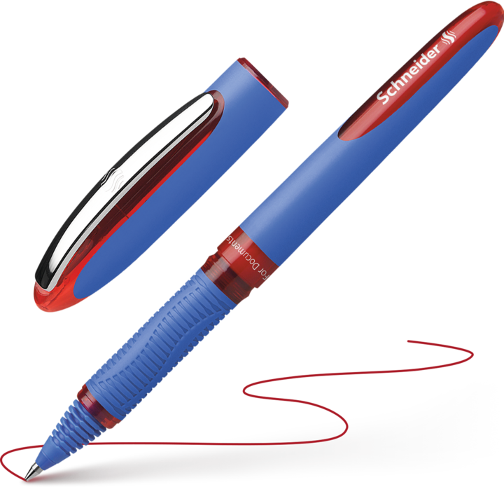 Actual product image Schneider Hybrid rollerball (Red, 1 x)